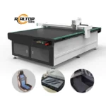 Realtop Oscillating Knife PVC Carpet Car Mat Cutting Machine