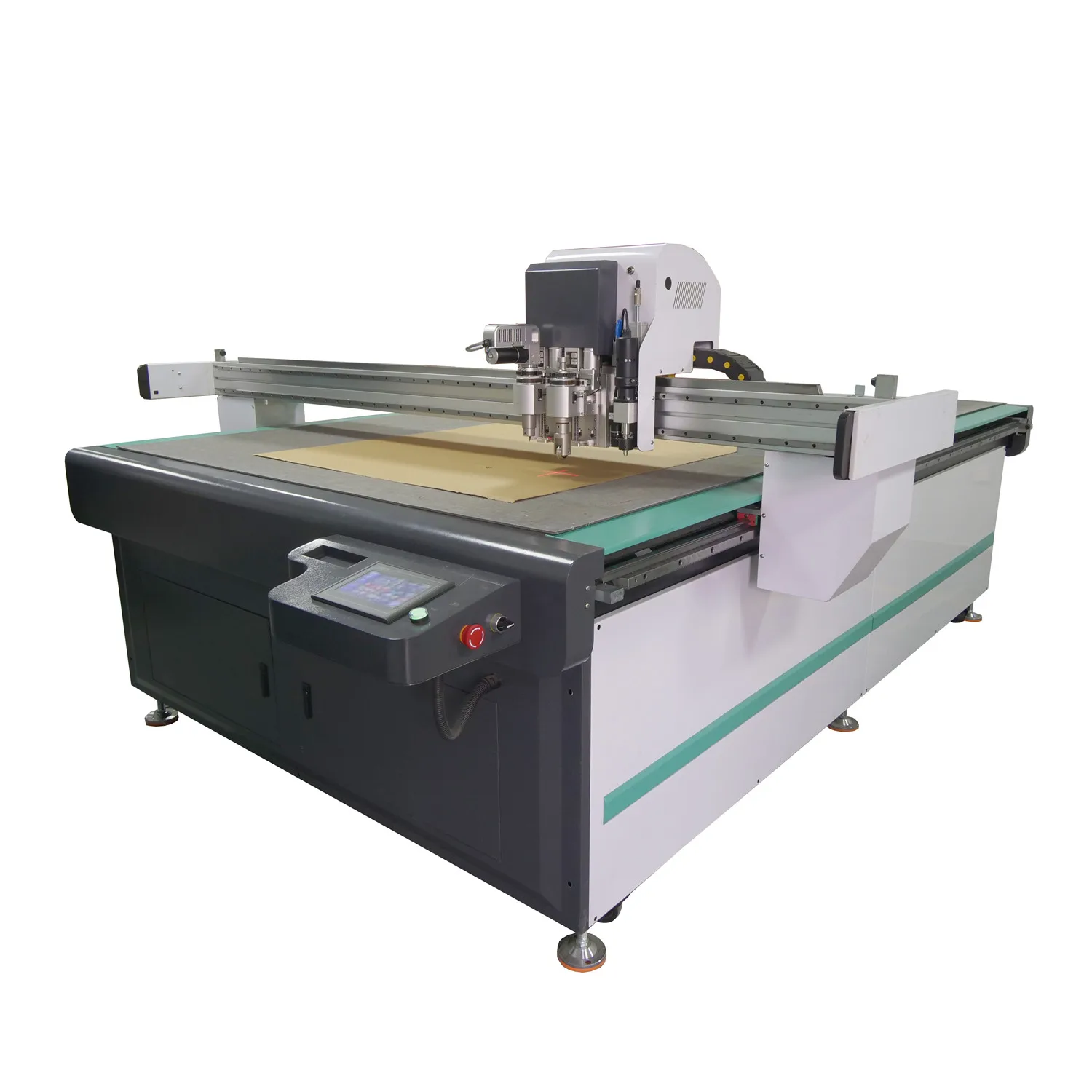 Ha77def5931284546baedf9e02205fc01f.webp CNC Puzzle Cutting Machine for Corrugated Cardboard Box Making - Image 1