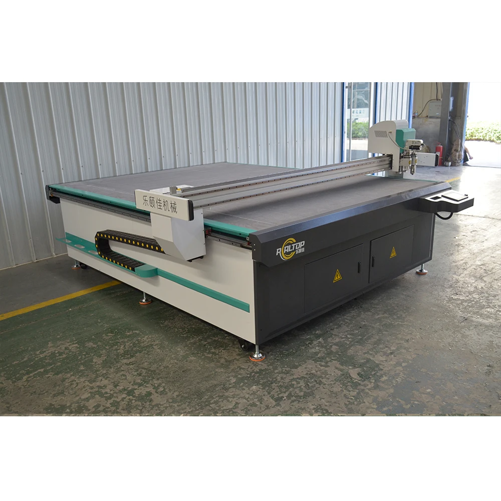 Hc11d10f7da1b4a3db858221e04e483bep.webp Jinan Realtop-2516 CNC Corrugated Box Indentation Cutting Machine - Image 1