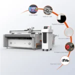 CNC Sofa Fabric Car Carpet Cutting Machine for Leather PVC Composite