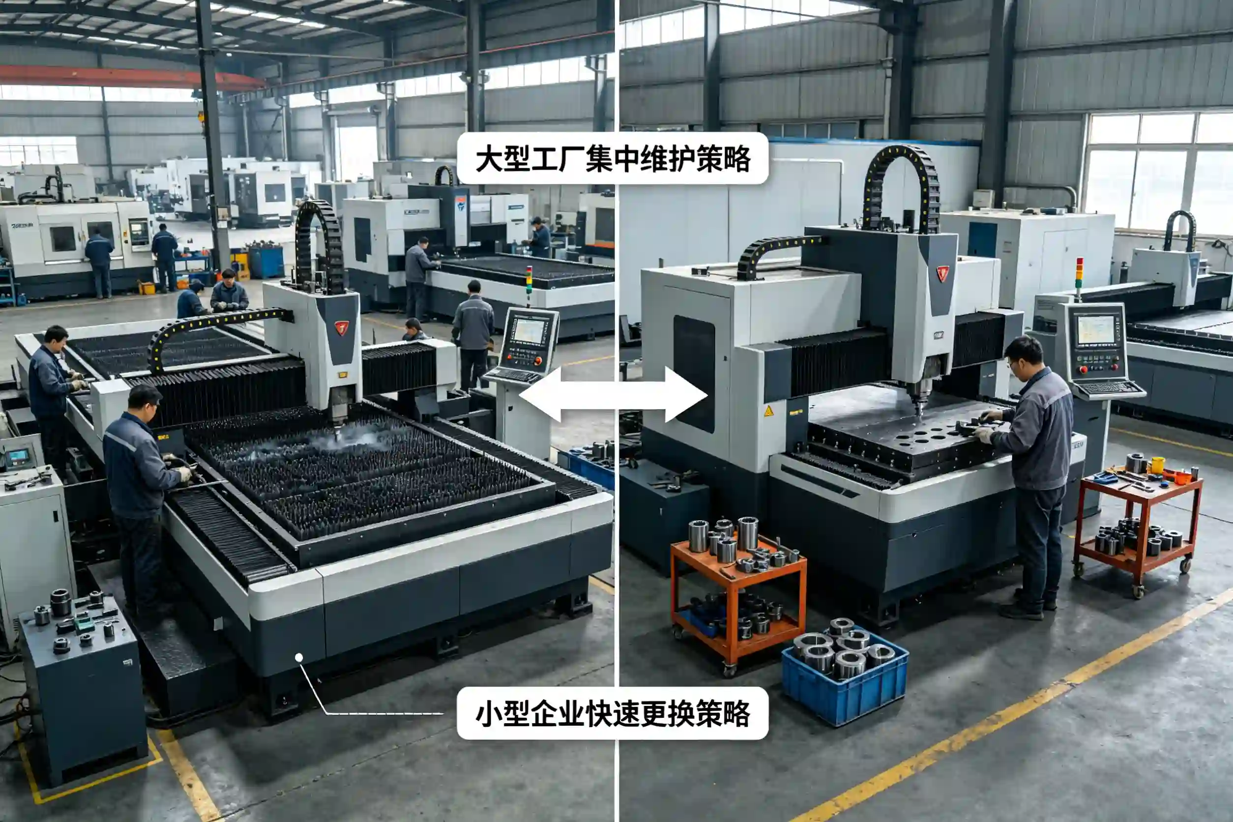 factory size comparison