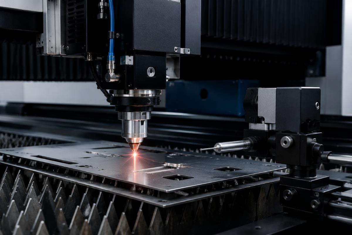 CNC cutting machine idle run parameter testing Parameter measurement inspection
