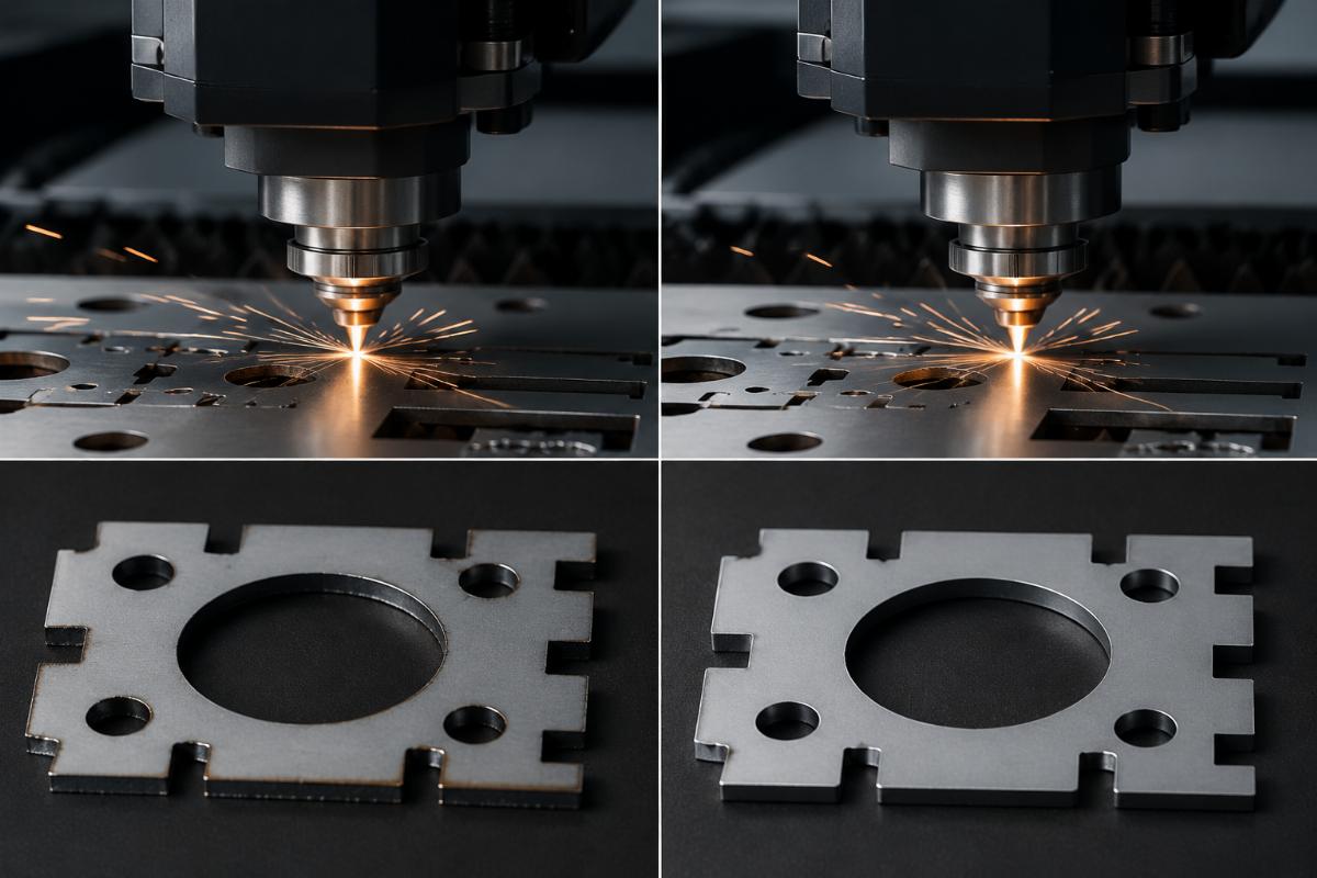 Compensated versus raw precision testing Compensation testing diagram