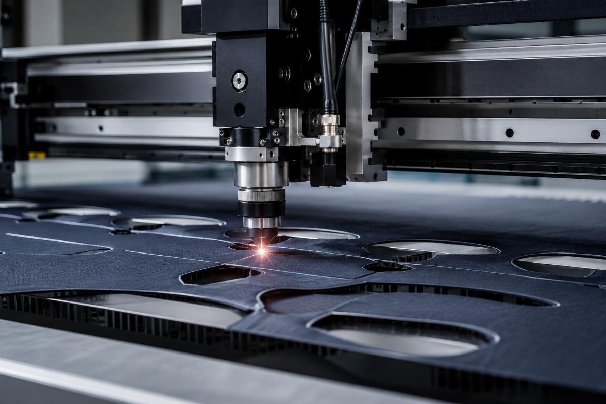 Fabric cutting machine acceptance testing time Test duration inspection