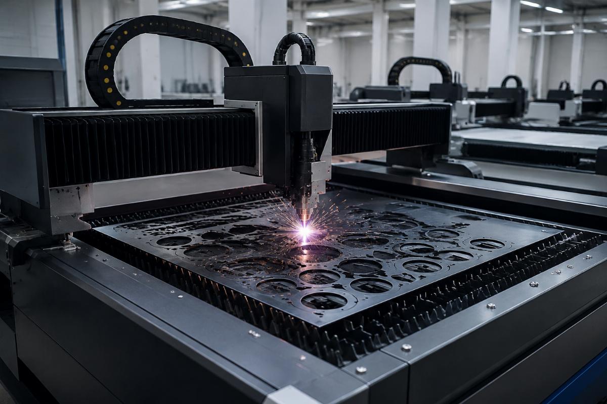 Custom CNC gasket cutting machine ready for shipment