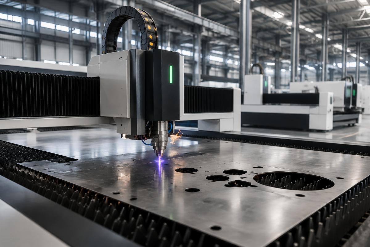 Certified Chinese CNC gasket cutting machine factory production floor