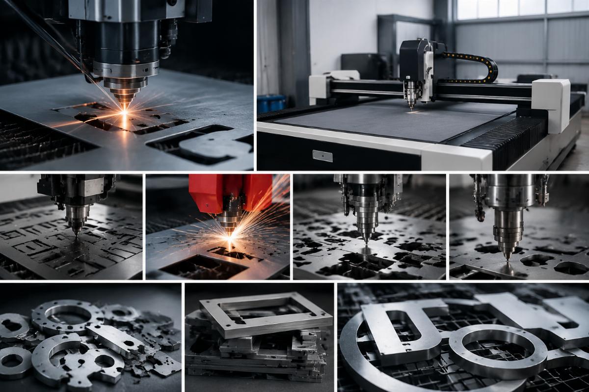 Common sign making CNC cutter plotter matching reference Standard sign making processing workflow with matched CNC cutter plotter