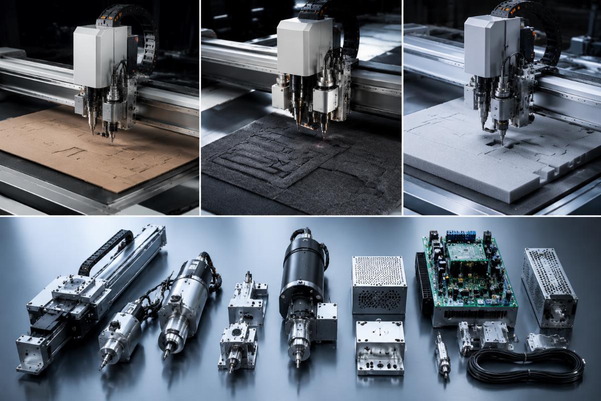 Side-by-side comparison of oscillating knife cutting machines for different production use cases